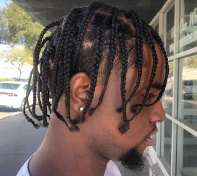 Male braids hairstyles 2020