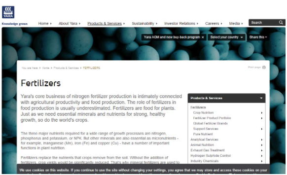 Largest Fertilizer Companies in The World 2022
